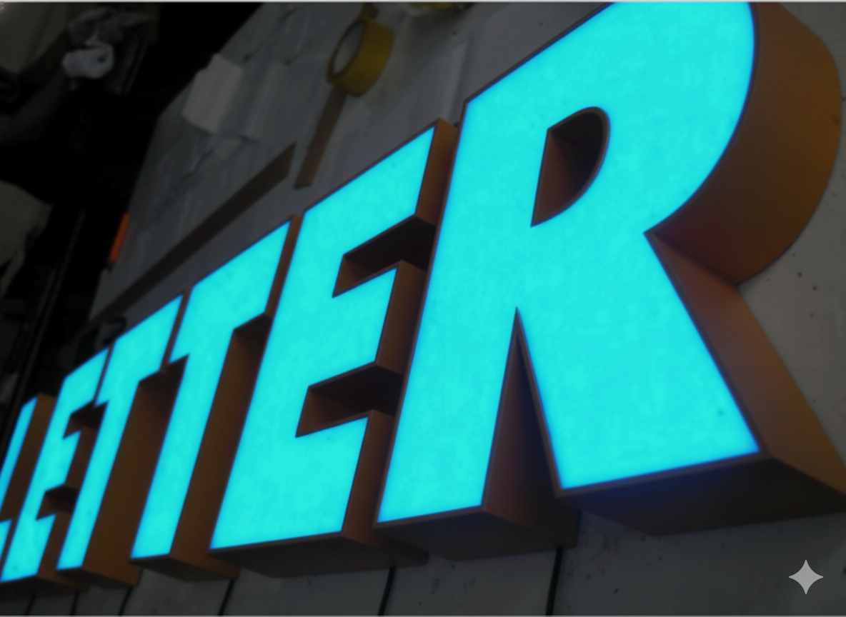 Channel Letters sample