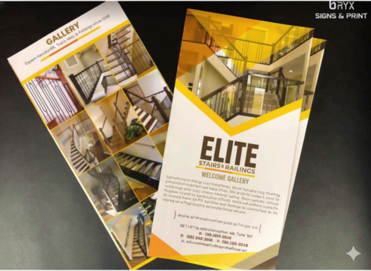 Flyers and Brochures sample